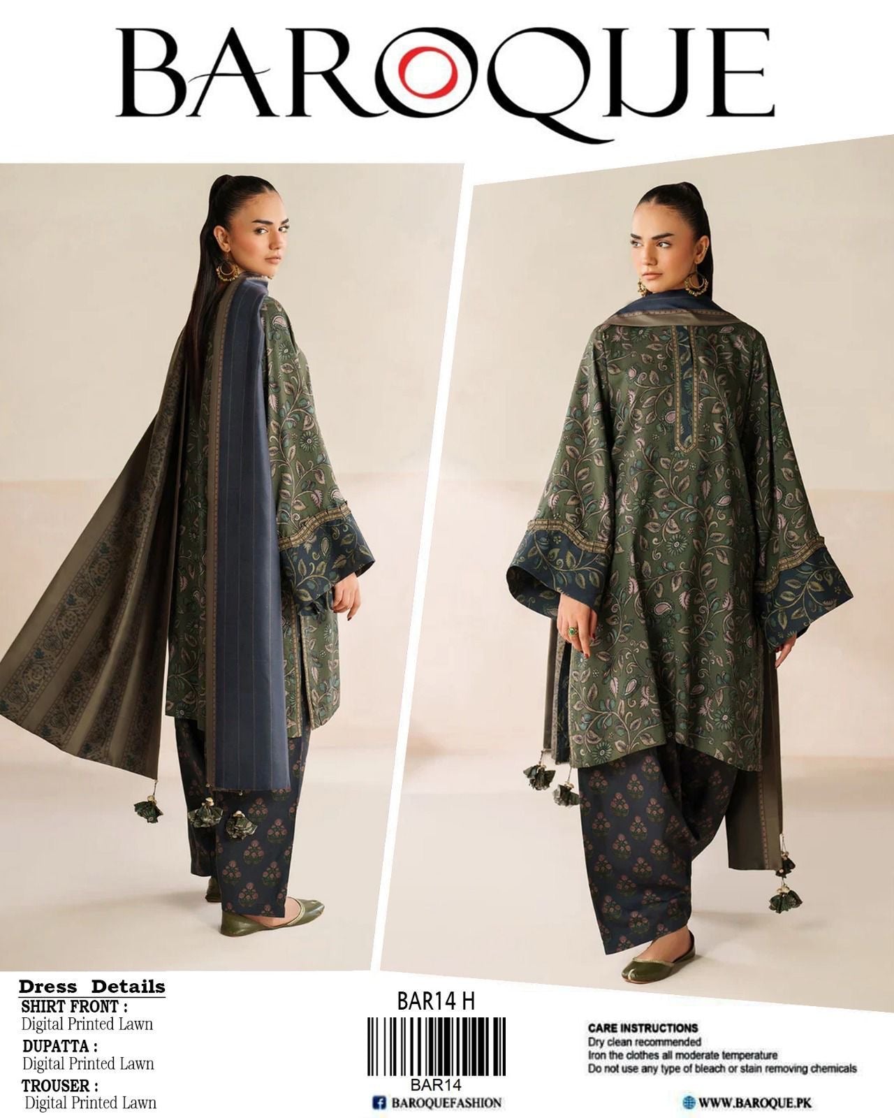 Baroque 2026 Lawn Collection