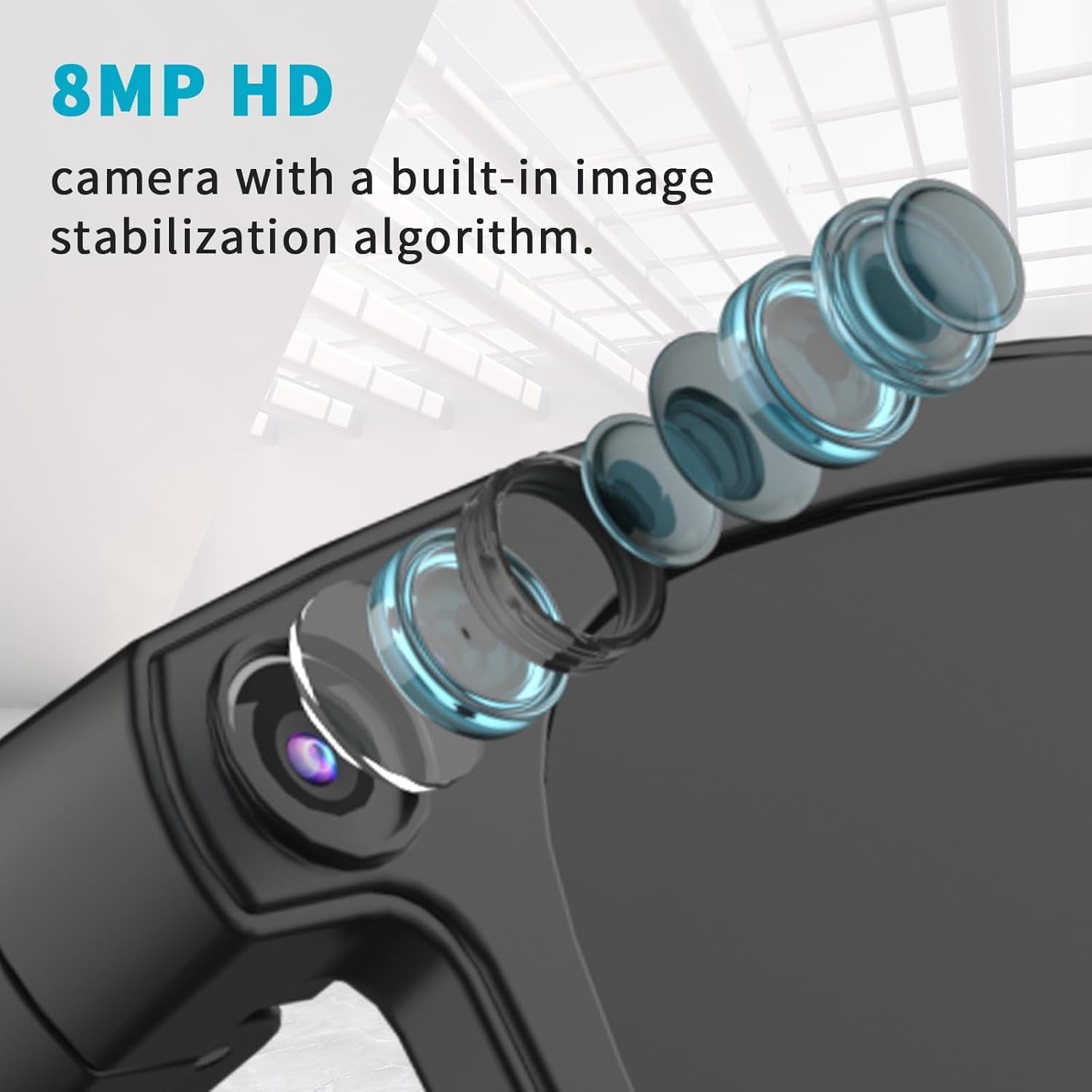 AI Smart Glasses with Camera 4k Video Recording