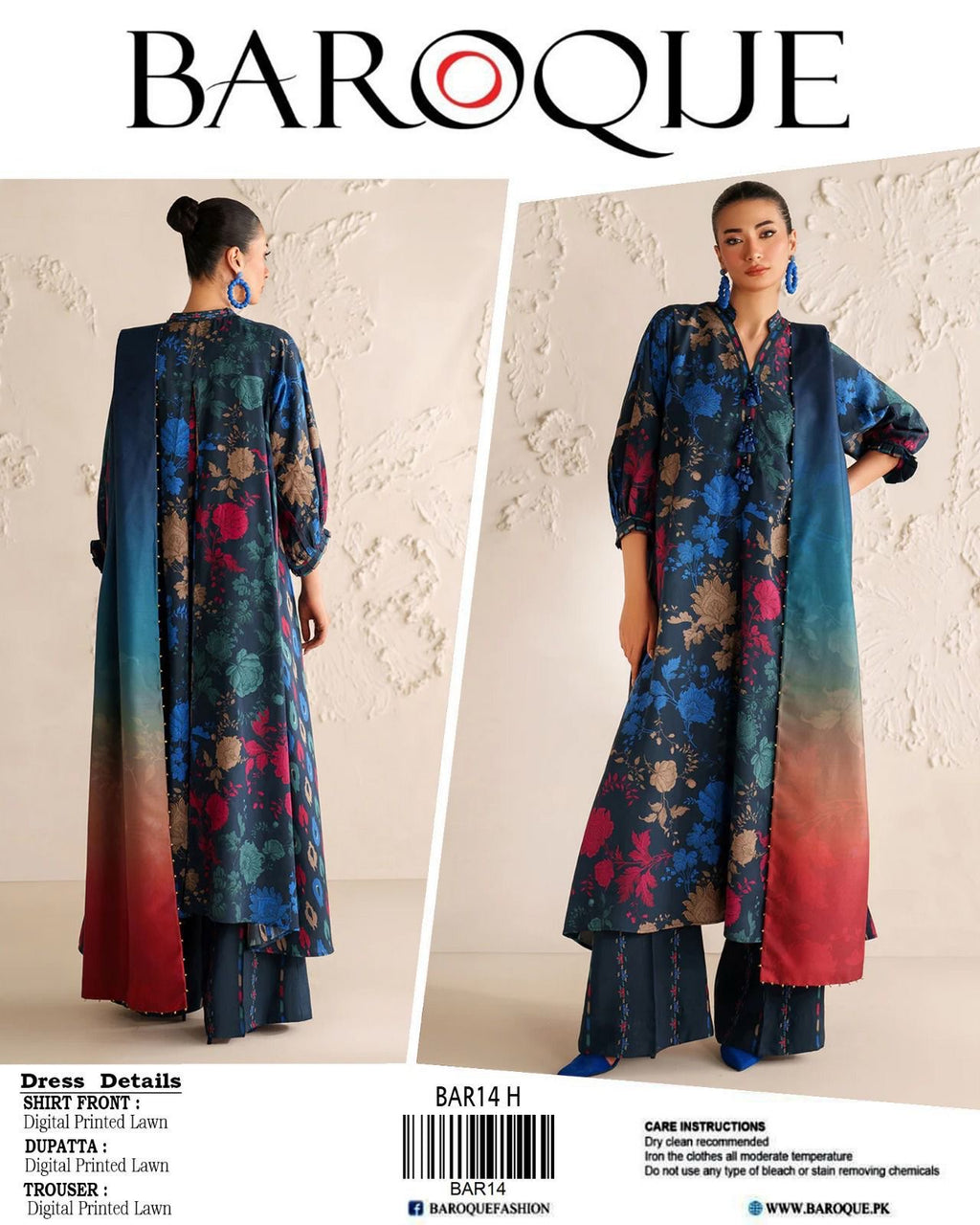 Baroque 2026 Lawn Collection